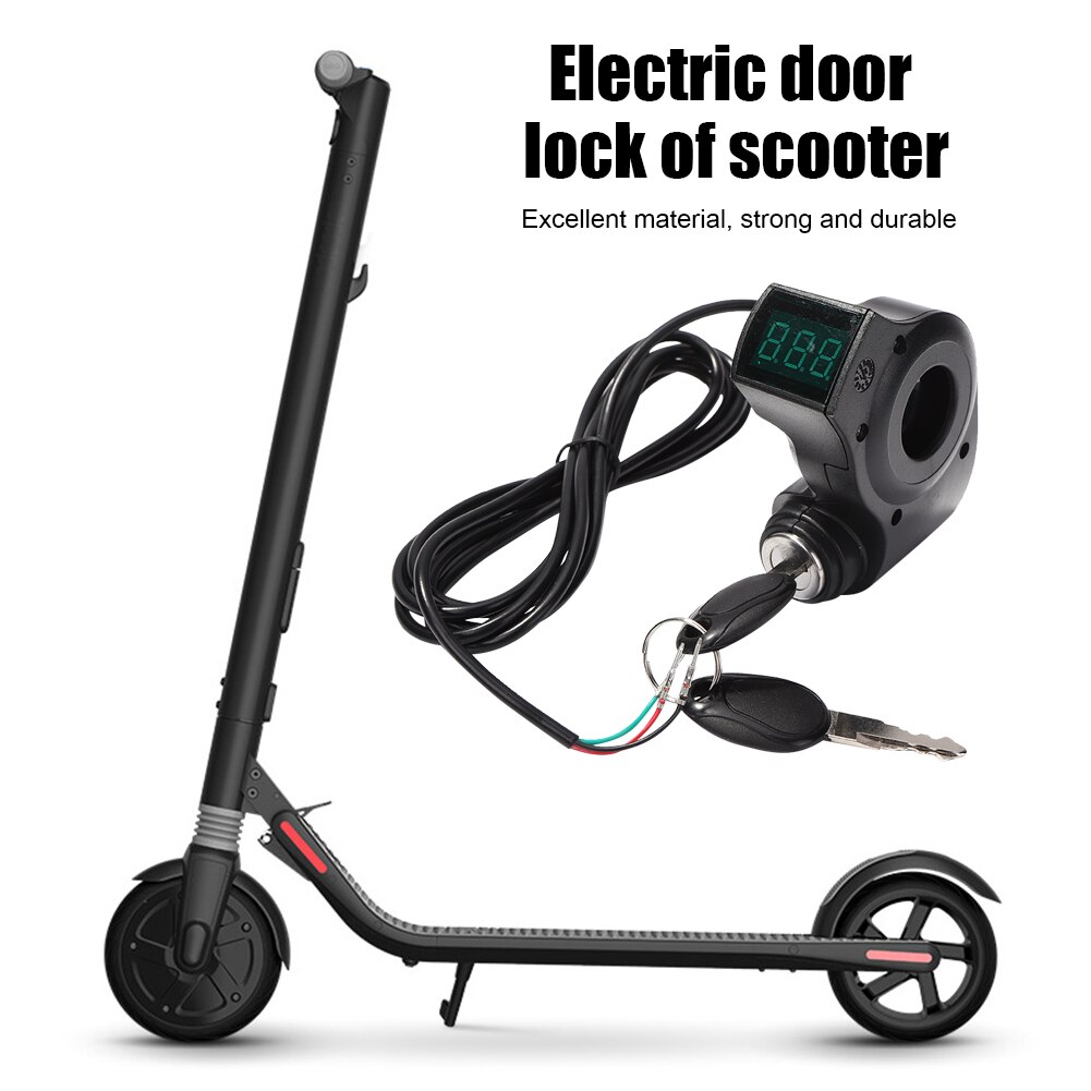 Elektrische Scooter Cilinder Starter Switch Sloten Sleutels Elektrische Scooter Accessoires Voor Kugoo M4 Pro Skateboard Onderdelen
