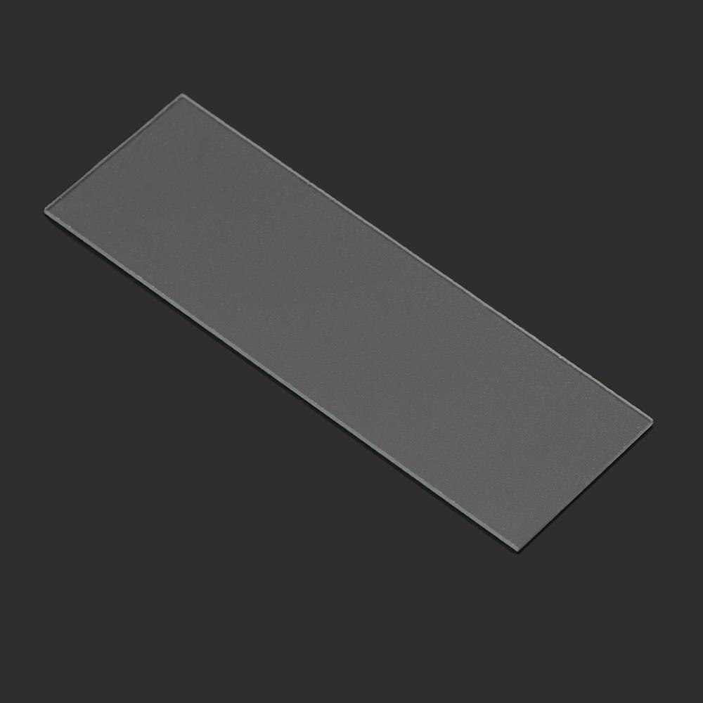 50Pcs 1mm Thickness Cavity Glass Coverslips Single Concave Microscope Glass Slides Reusable Laboratory Blank Sample Cover Glass