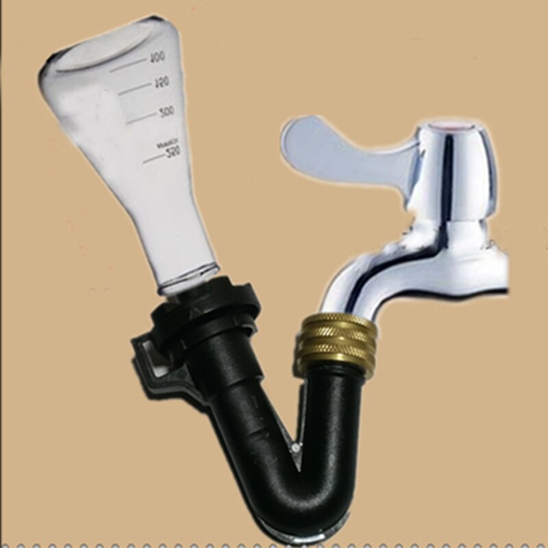 Home Brew Beer Wine Bottle Washer Rinser With Kitchen Faucet Adapte For Homebrew