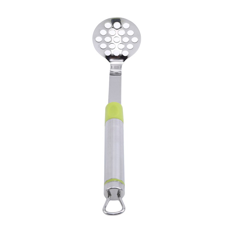 Neue Kartoffel Stampfer Edelstahl Kartoffel Druck Schlamm Püriert Für Süße Obst Familie Hotel Restaurant Verwenden: Grün