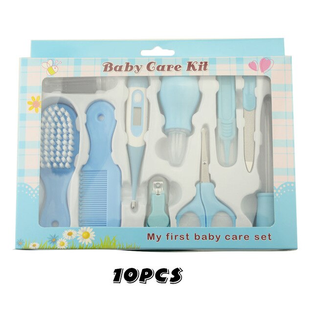 Babypleje værktøj sæt børn negle hår sundhedspleje termometer næserens tandbørste sikkerhedsværktøj multifunktion nyfødt pleje kit: Pj3578c
