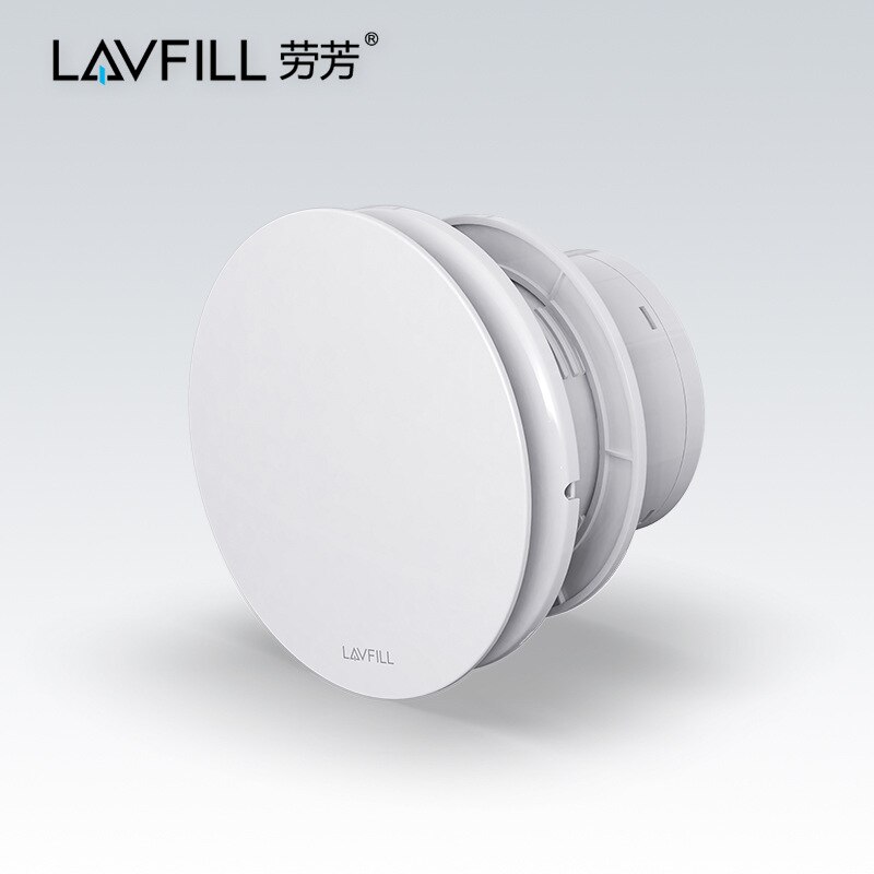 4'' Ventilation Fan Low Noise Ventilator Kitchen Wall Silent Exhaust Fan Wall Pipe Vent Air Clening Machine Extractor Window Fan: US