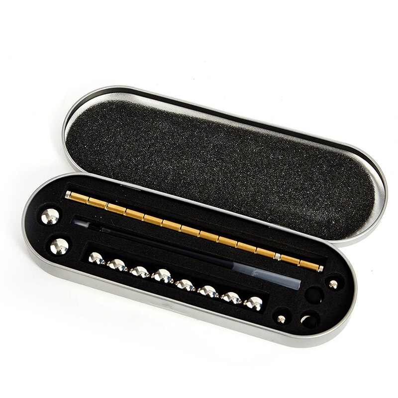 Metal Magnetic Pen Decompression Toy Gel Pen Multifunction Fidget Touch Pen School Office Writing Stationery: 6