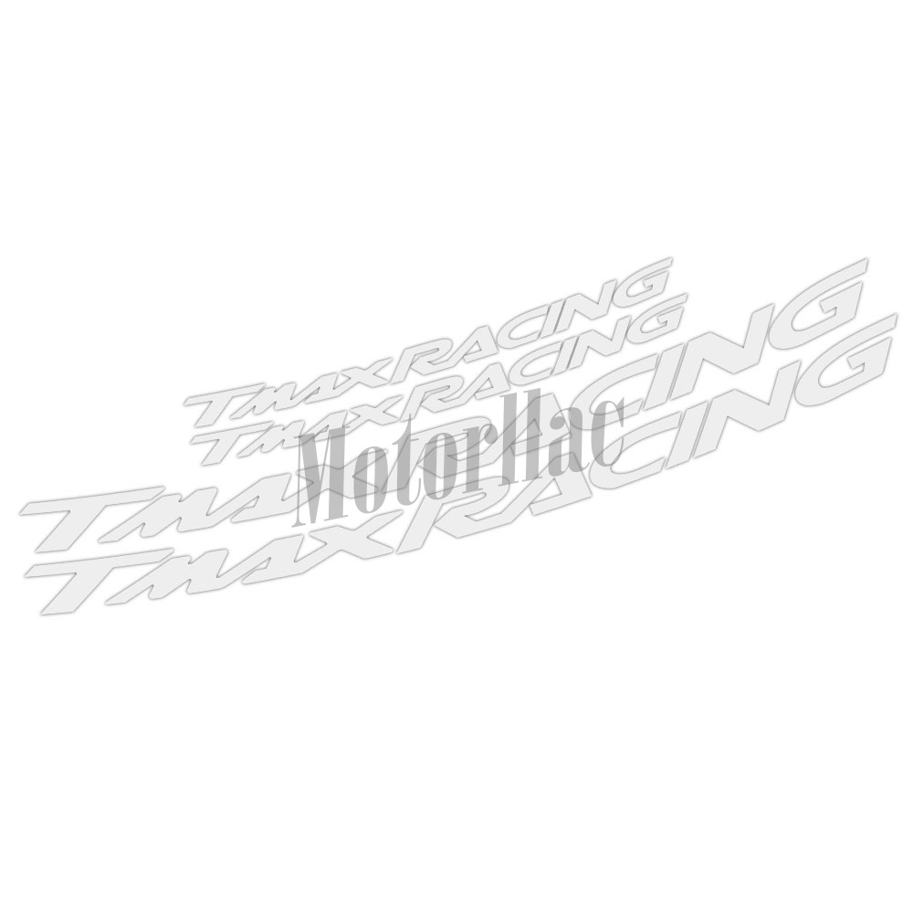 Para TMAX 500 530 560 tmax 2023 pegatina reflectante para llanta de motocicleta calcomanía Scooter raya cinta accesorios impermeable: Marfíl
