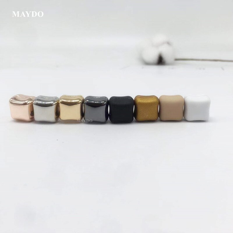 XT176 Veilig Hijab Broche Sterke Metalen Plating Magnetische Hijab Clip Luxe Accessoire Geen Gat Pins Broches Magneet Voor Moslim Sjaal: mixed matte 8colors