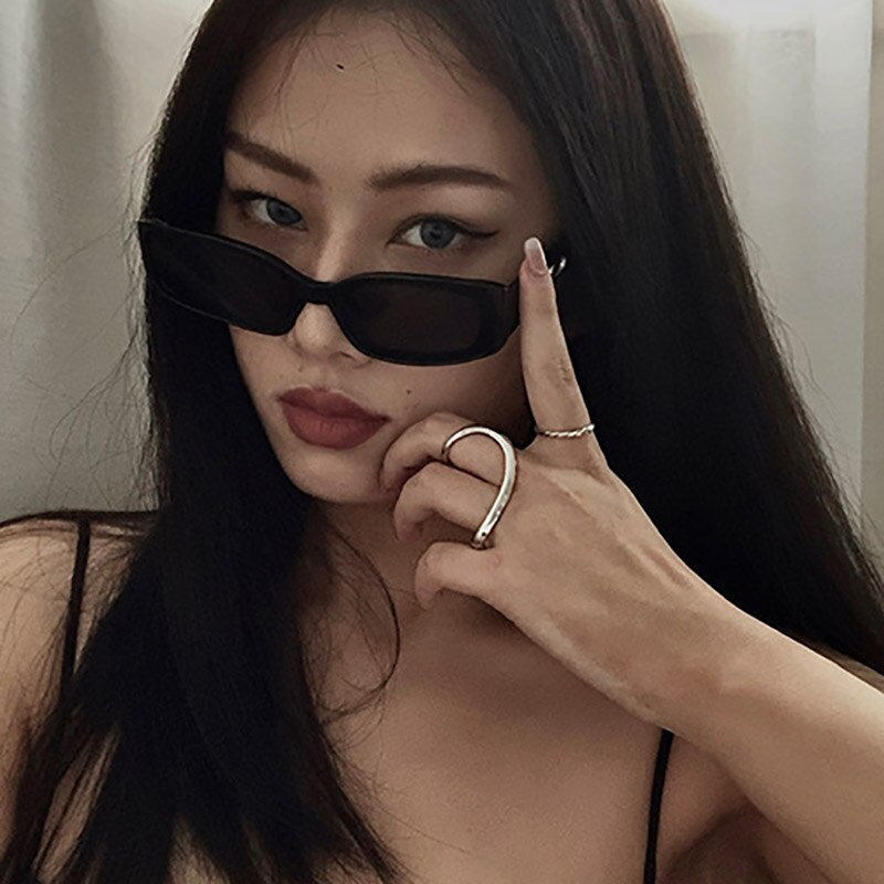 Foxanry ins Timbro di moda Anelli per dito Fascino Donna Irregolare Semplice geometrico Regali di gioielli per feste di compleanno