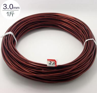 500g alumina metal wire Enamel Covered Wire DIY handmade artwork making antique copper DIY wire model making: I