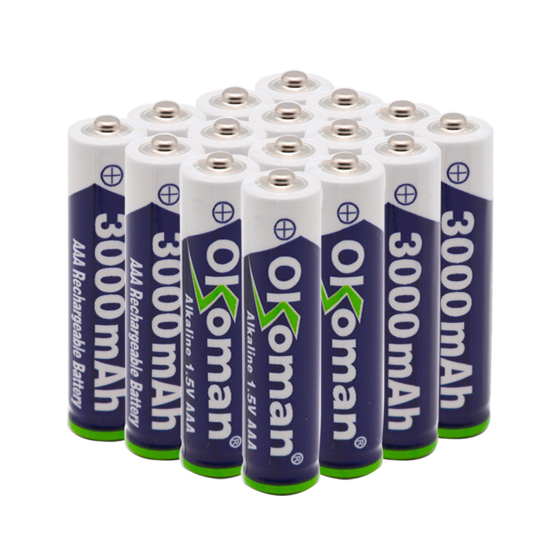 AAA Battery 3000mah 1.5V Alkaline AAA rechargeable battery for Remote Control Toy High capacity Battery