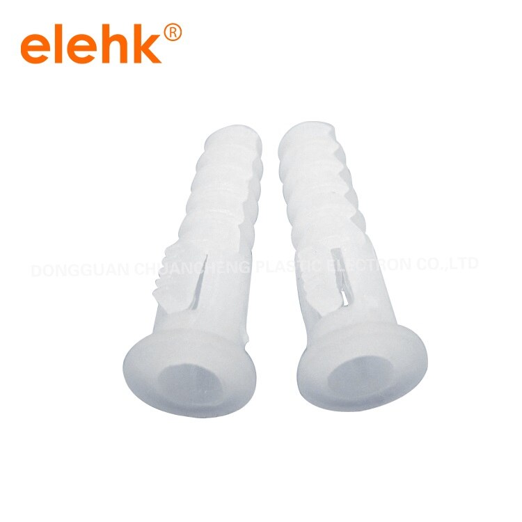 100pcs Plastic Screws Anchor Expansion Wall Plug 5x25mm (Screw Dia 4.5-5mm)