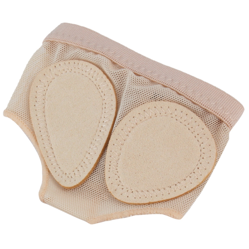 1 Pair Foot Protector Forefoot Dance Paws Cover Toe Undies Shoes Ballet Gymnastics Dance Latin Practice Foot Set Front Protect