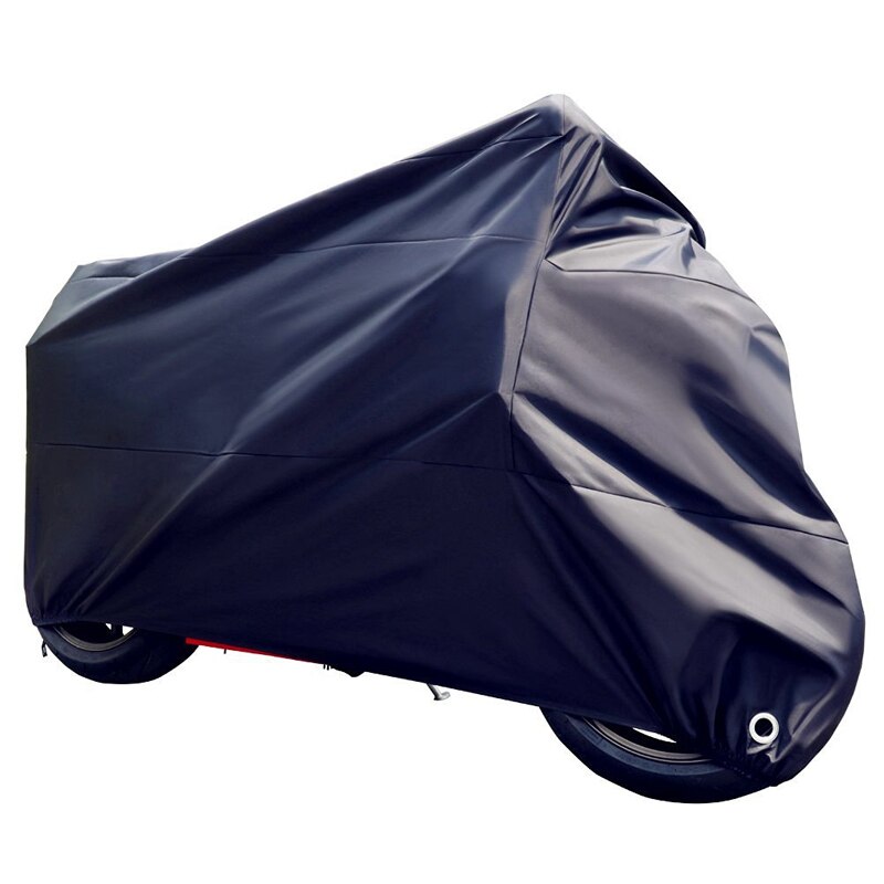 Motorcycle Cover S M L XL Universal Outdoor Rain UV Protector Scooter All Season Waterproof Bike Rain Dustproof Cover: L