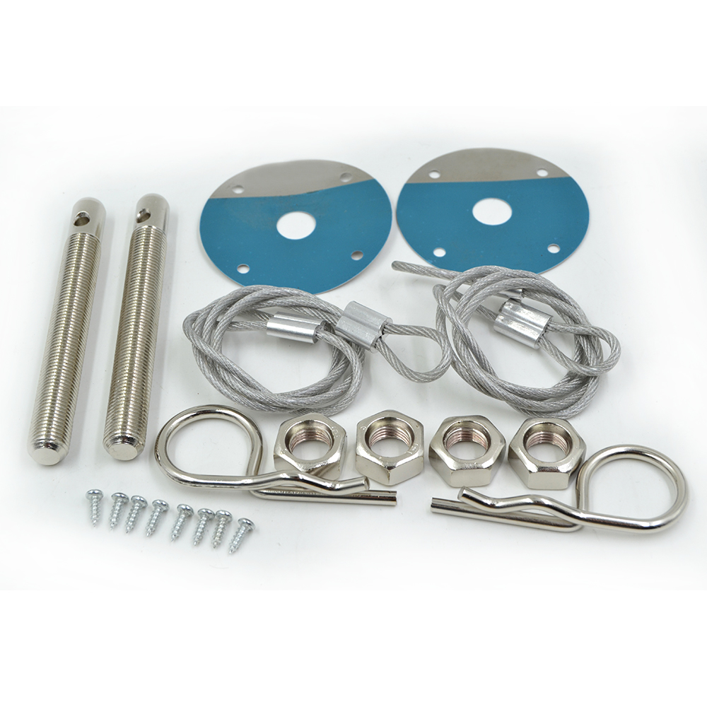 Universal bil pluss flush panser låsepinne kit racing auto motor låser panser låse panser kit
