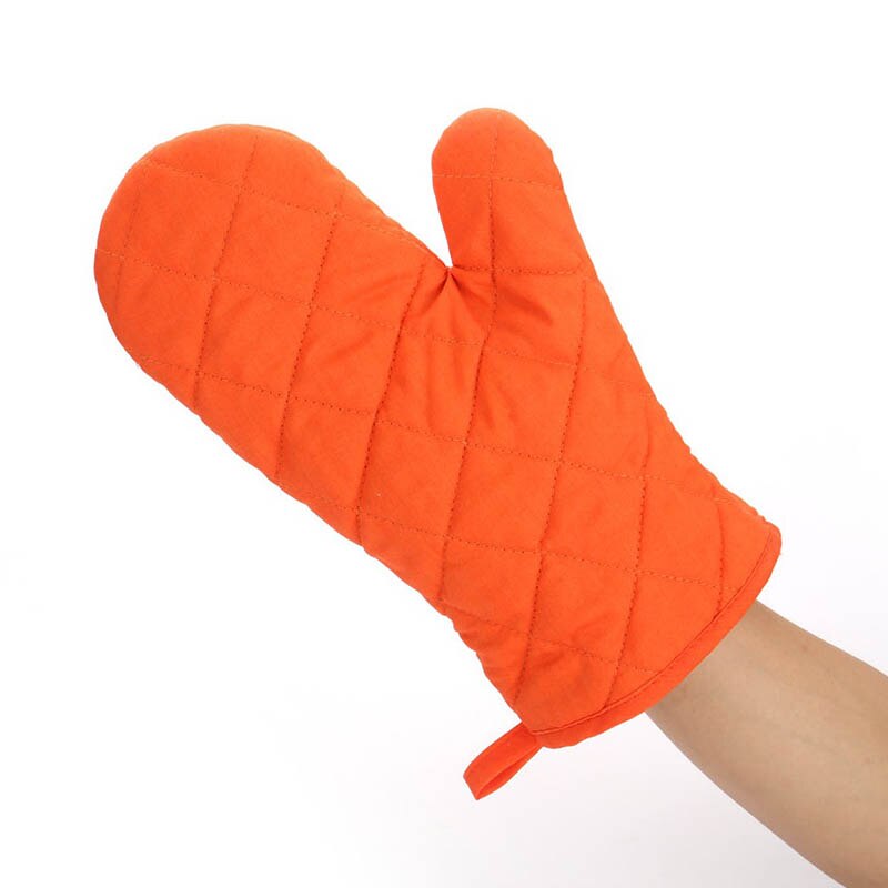 Guante aislante antideslizante resistente al calor, utensilio de cocina para horno microondas, guantes de algodón para hornear, 1 ud.