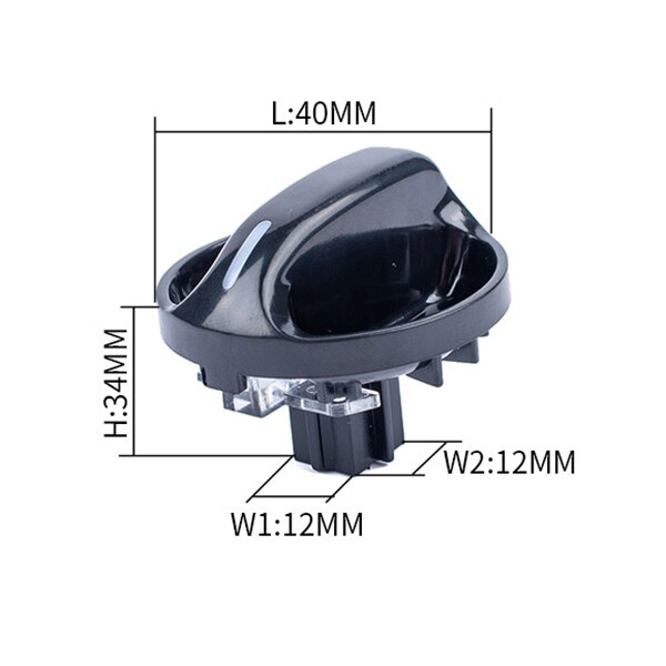 Pack of 3 Car Air Condition Switch Heater Control Vehicle Replacement Knobs Car Parts Accessories C66