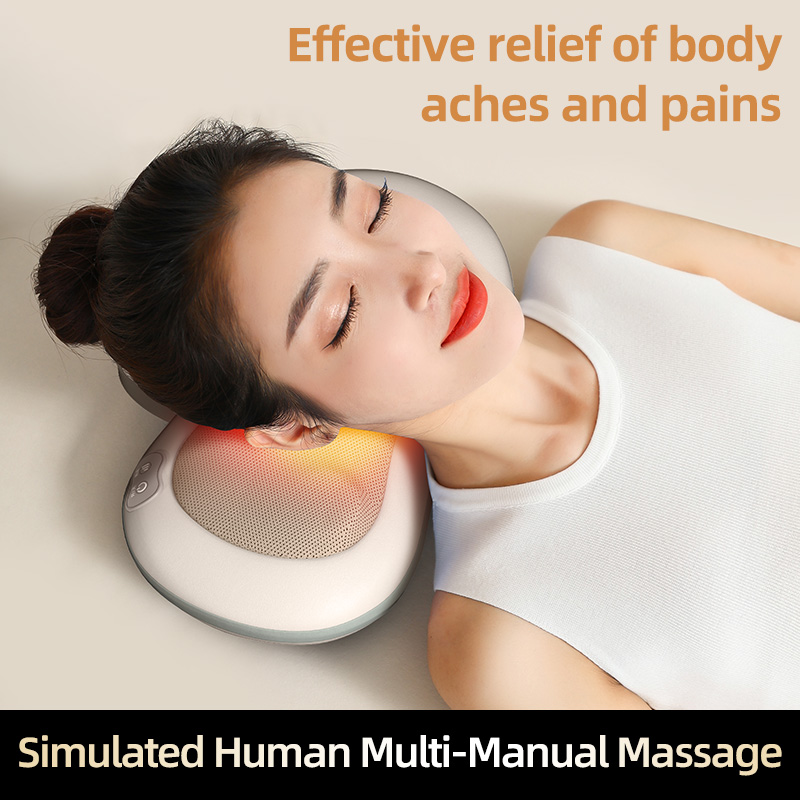 Nekwervelkolommassager, taille-, rug-, schouder- en nekmassager, multifunctionele nekmassager voor thuisgebruik