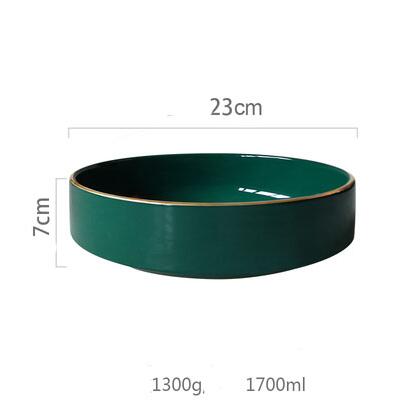 plate plate family dinner bowl combination soup bowl salad bowl Nordic light