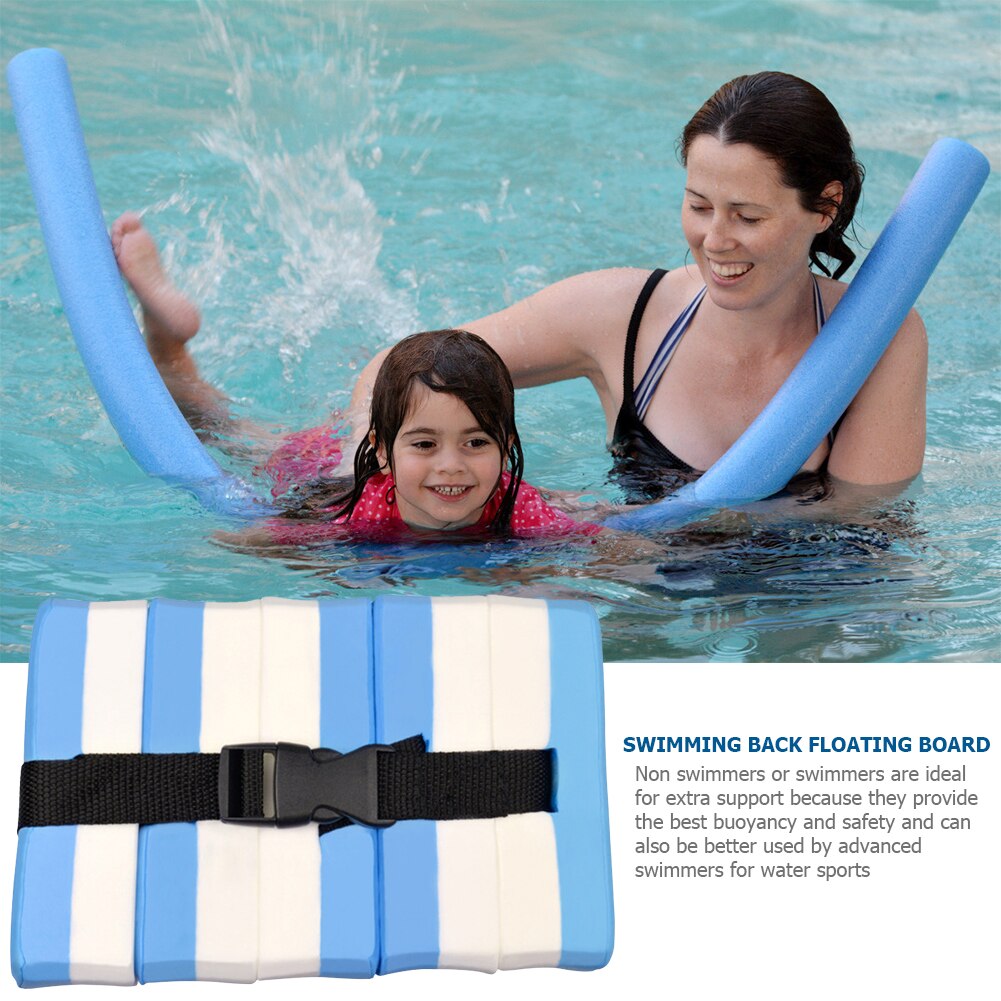 EVA Adjustable Swimming Back Floating Foam Board Waistband Training Equipments Sports Supplies Swimming Buoyancy