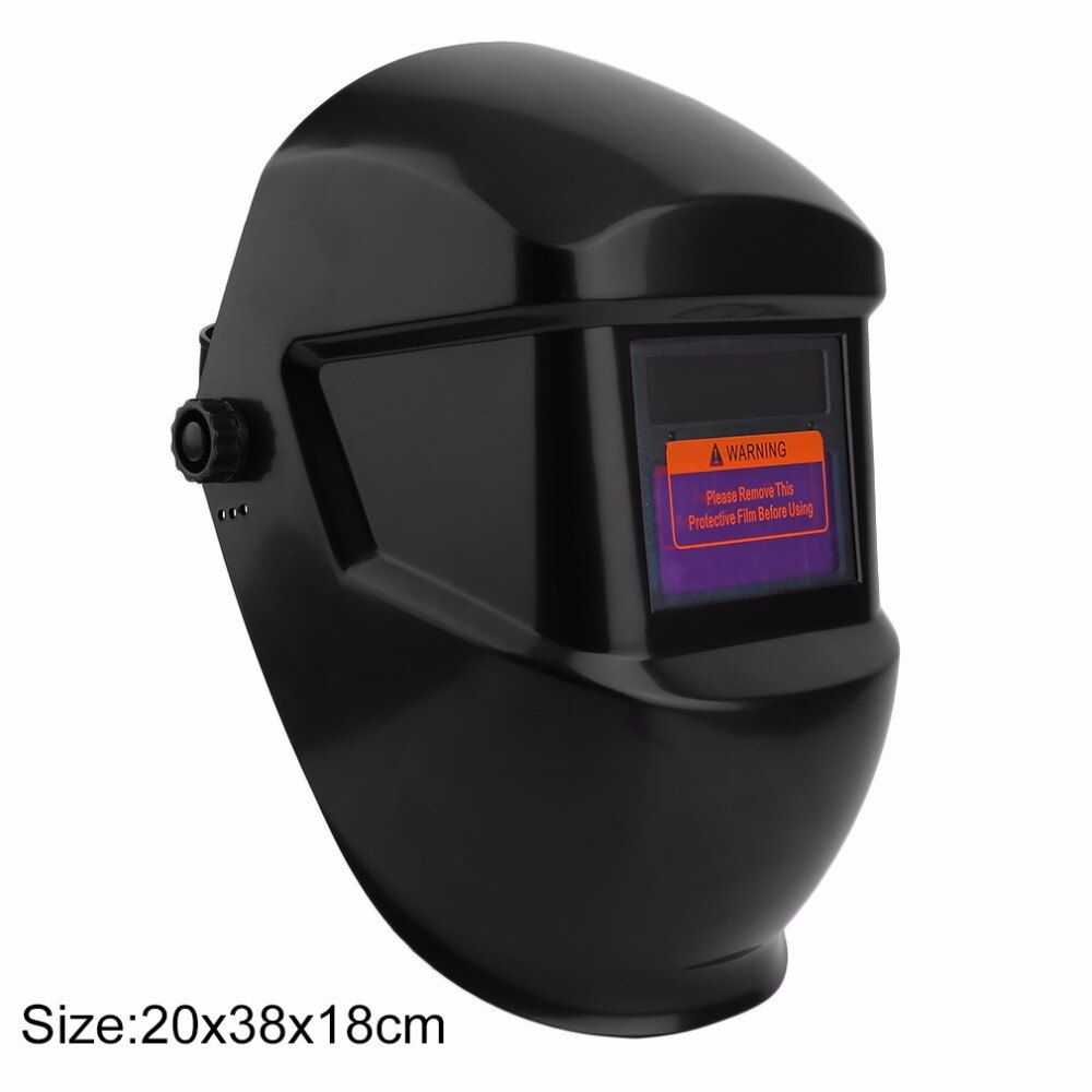 Automatic Darkening Big View Solar Powered Dimming Welding Mask Cap Helmet Grinding Welding &Amp Soldering Supplies