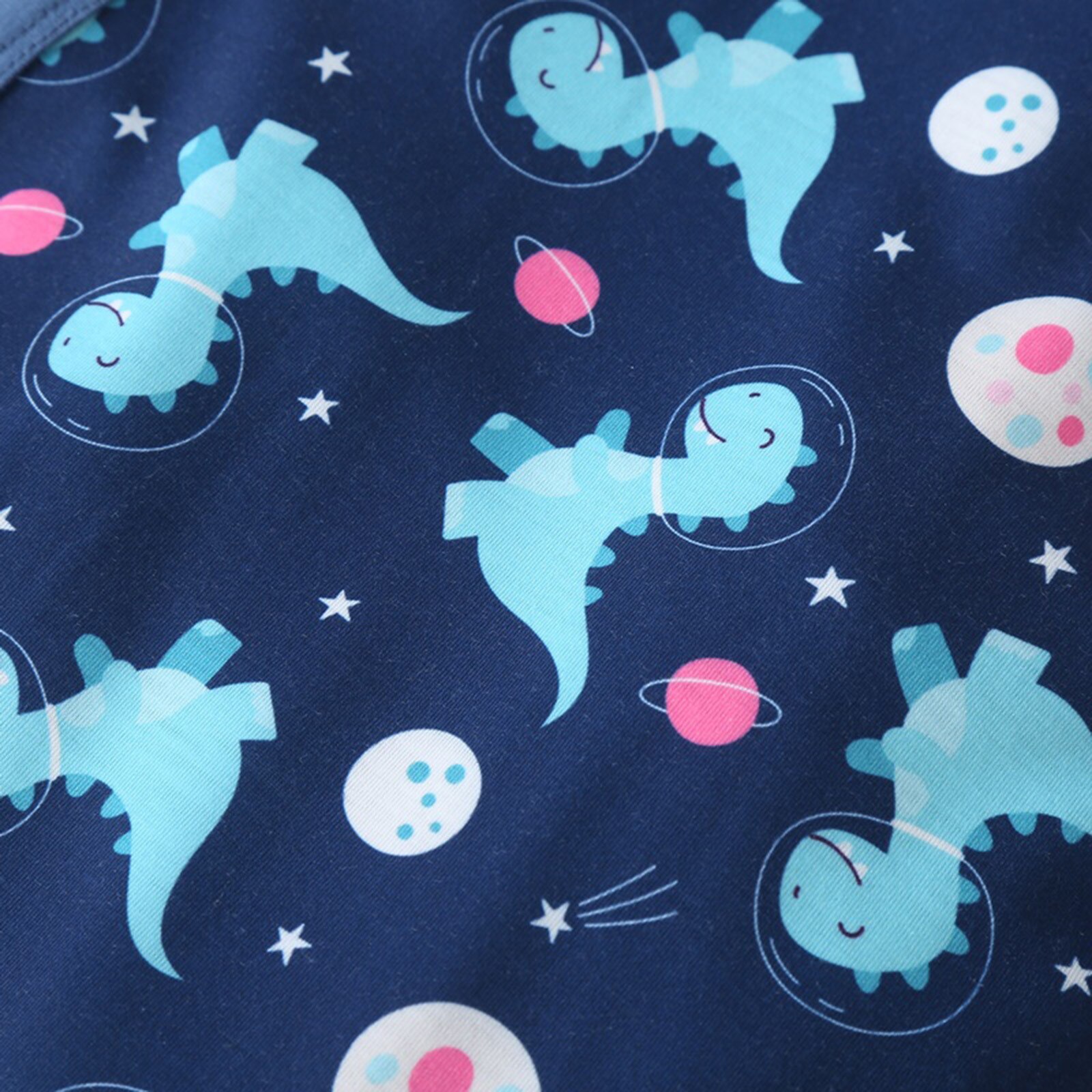 Infantil bebê meninos meninas desenhos animados dinossauro impressão com capuz macacão