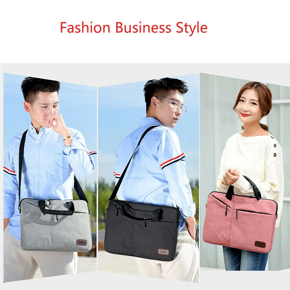 Mannen Business Reizen Laptop Tas Mode Aktetas Multifunctionele Duurzame Bescherming Schoudertas