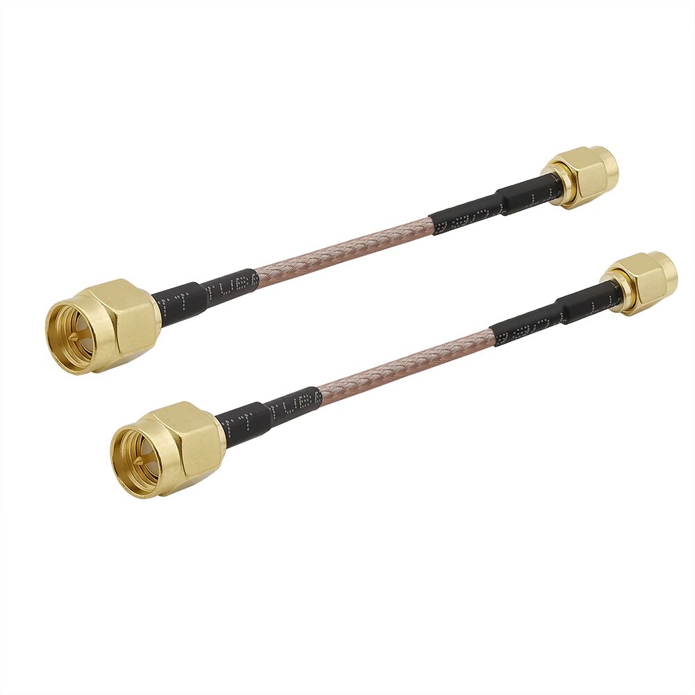 Sma hann til sma hunn  rg316 kabel sma hann til sma hann hunnmutter skottforlengelse lokke til genser grisehale sma kontakt