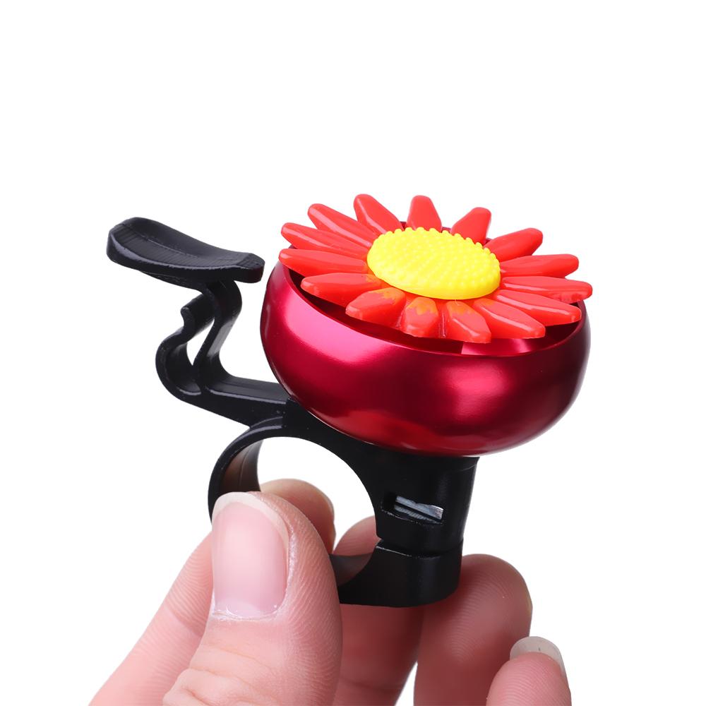 Kids Funny Bicycle Bell Horns Bike Daisy Flower Children Girls Cycling Ring Alarm for Handlebars Multi-color