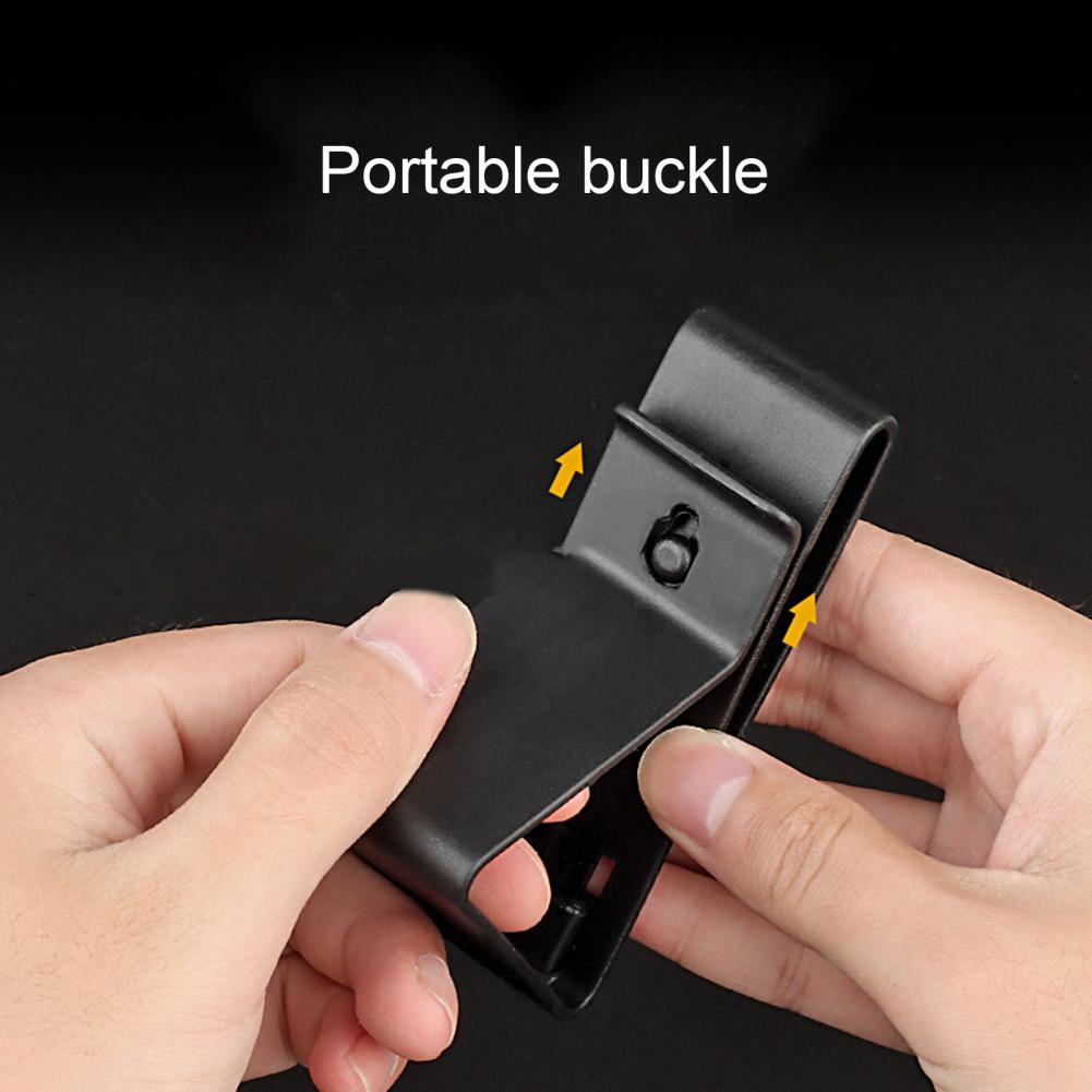 Headset Hanger Mounting Buckle Clip Quick Release Portable Belt Headset Hang Buckle Hook Desk Phone Holder