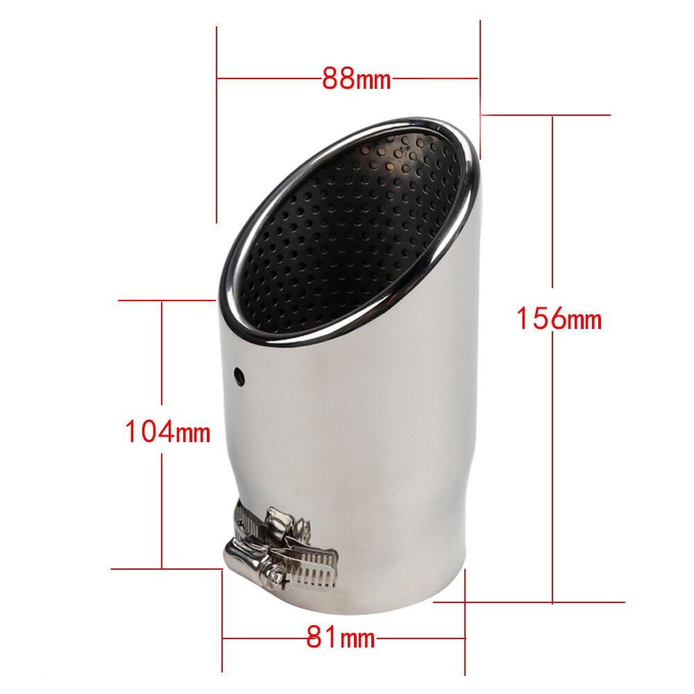 Silencieux d'échappement pour voiture Jeep Wrangler , tuyau d'échappement arrière en acier, accessoires