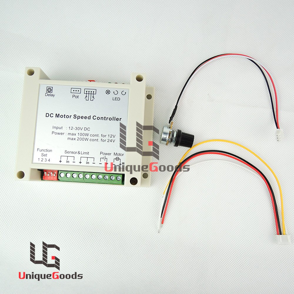 12V 24V 30V Multifunctional DC Motor Controller Switch Automatic Reversal DC motor Control for SCM PLC and other upper control