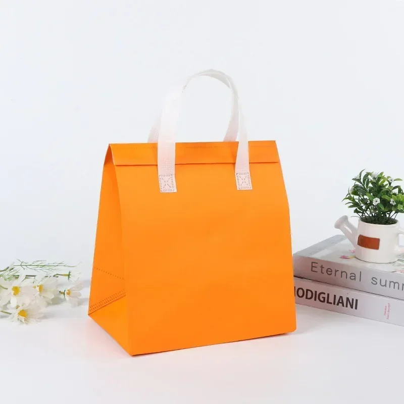 50 Uds. Bolsas de embalaje de alimentos de , bolsa aislante autoadhesiva de múltiples especificaciones, bolsa de papel de aluminio portátil impermeable laminada