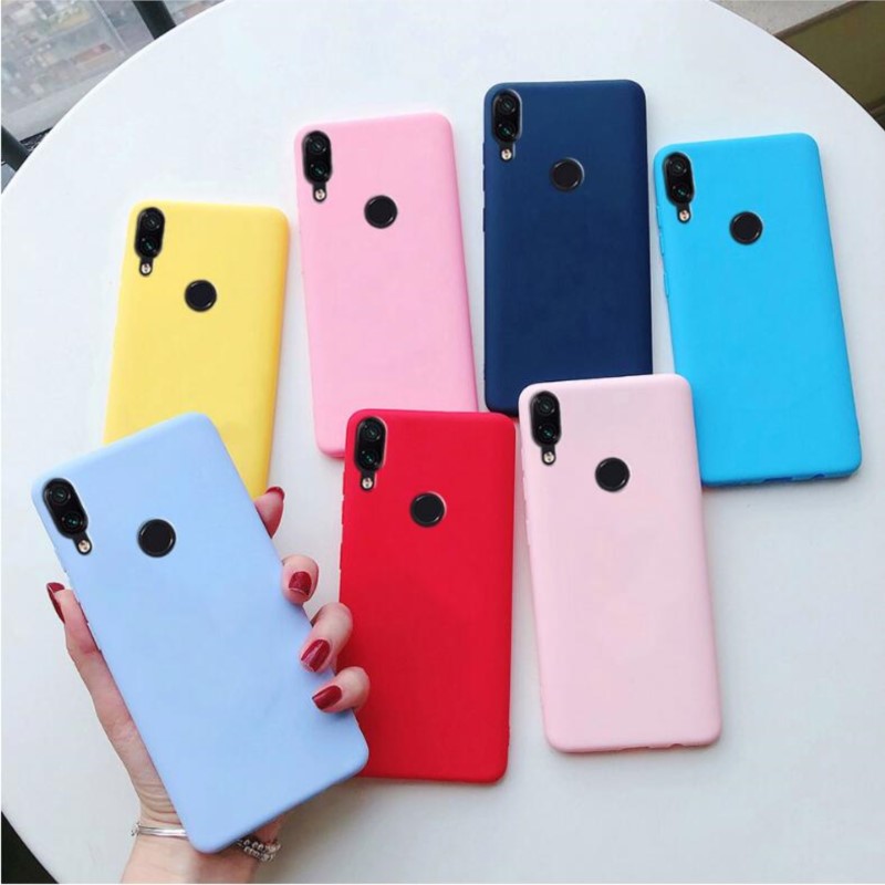 Case Voor Xiaomi Redmi Note 7 Case Volledige Bescherming Siliconen Matte Telefoon Gevallen voor Xiaomi Redmi 7 Note 7 7s Note7Pro Back Cover