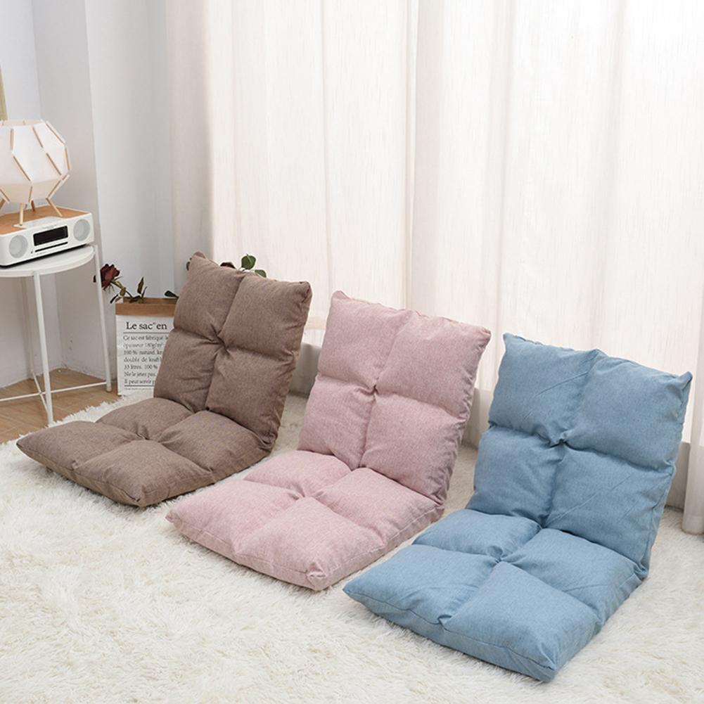 Japanischen Boden Stuhl Falten Einstellbare Faul Sofa Stuhl Boden Spielen Sofa Stuhl gepolstert Liege Weiche Liege mit Zurück Unterstützung