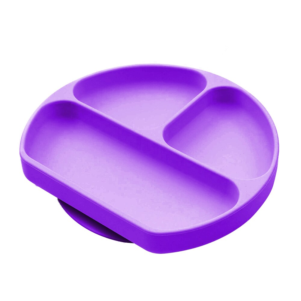 Children's dishes baby Silicone Sucker Bowl Baby Smile Face Plate Tableware Set Smile Face Baby Tableware Set kids plate: 3