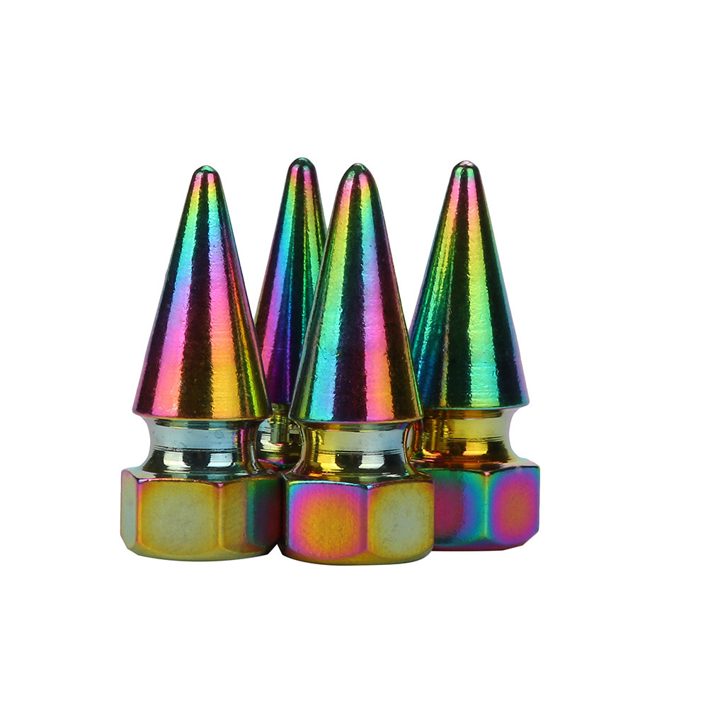 Airplane Shape Aluminum Bicycle Tire Valve Cap Ultralight Mountain Road Bike Valve Cap Tire Valve Protector MTB Accessories