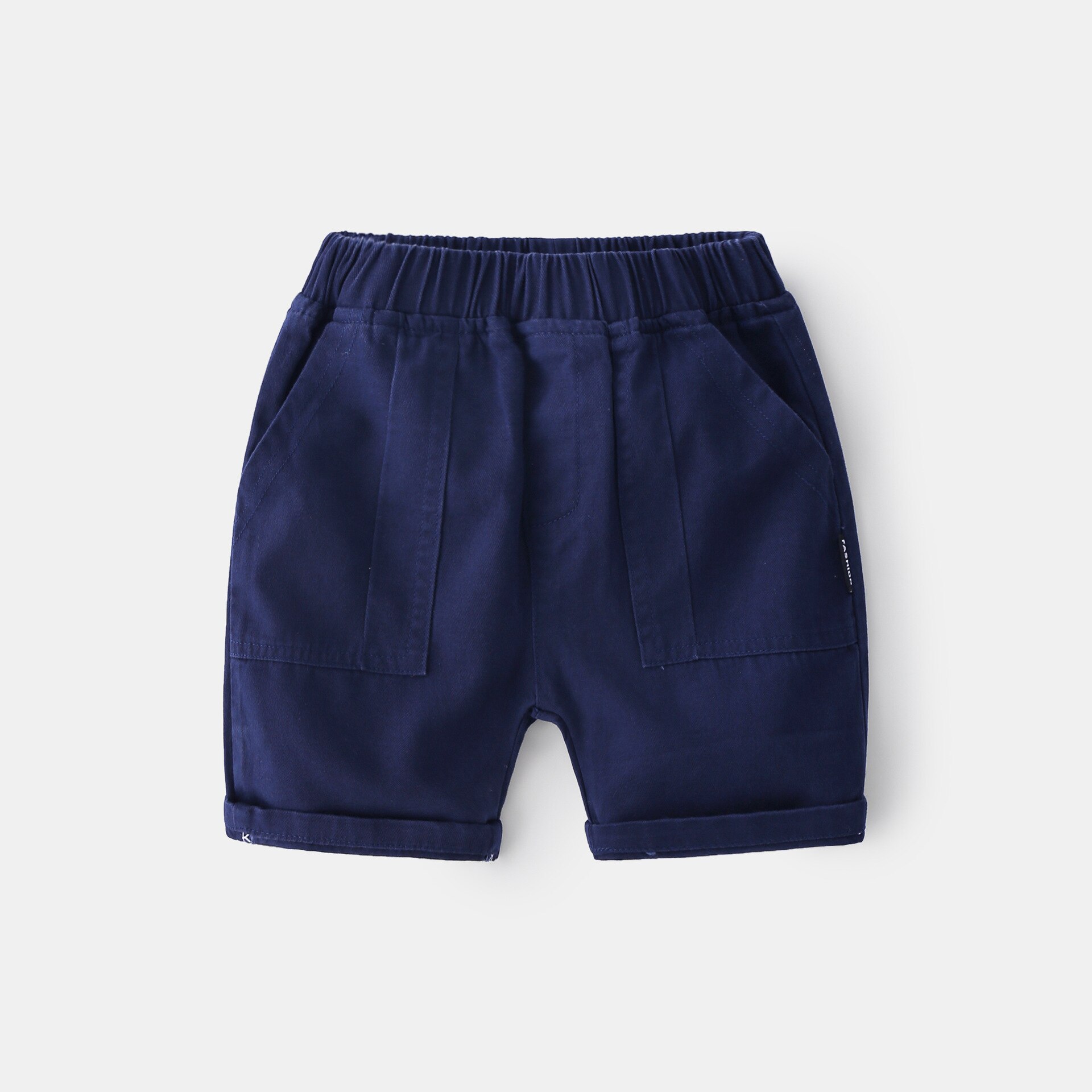 Short d'été en Denim pour bébé fille et garçon, pantalon court déchiré, en coton, de 2 à 6 ans: navy / 6T-130