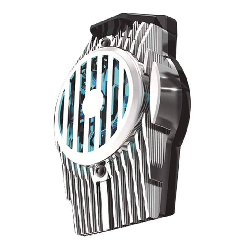 Mobiele Telefoon Cooler Cooling Fan Voor Mobiele Telefoon Handsets Voor 4.7-7.5 Inch Mobiele Telefoons Met Warmte Straling: Black
