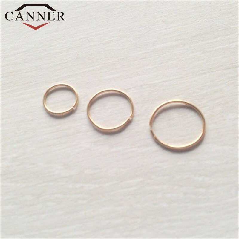 100% 925 sterlina d'argento Oro Cerchio di colore Orecchini A Cerchio per Le Donne Semplice Orecchio Fibbia Argento 6/8/10mm 1 impostato Dei Monili Dropshipping