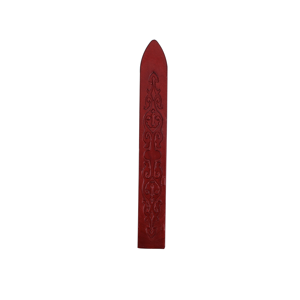 Retro Sealing Wax Stick For Letters Stamp Seal Melting Candle Envelope Invite: dark red