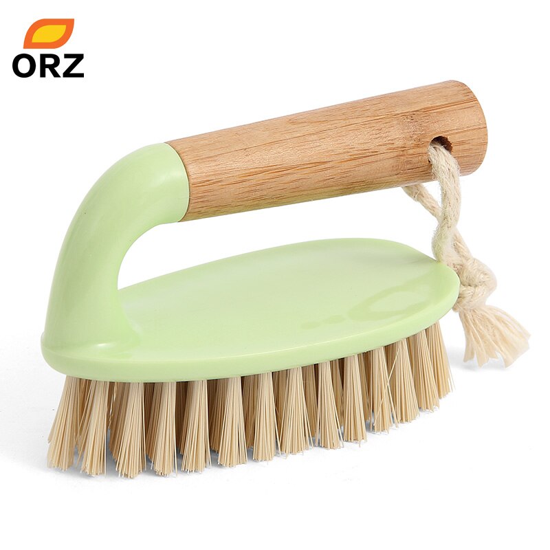 Fliser skrubbebørste husholdningsvask børste form renere hjem køkken badeværelse toilet badekar gulv vindue rengøringsværktøjer: Default Title