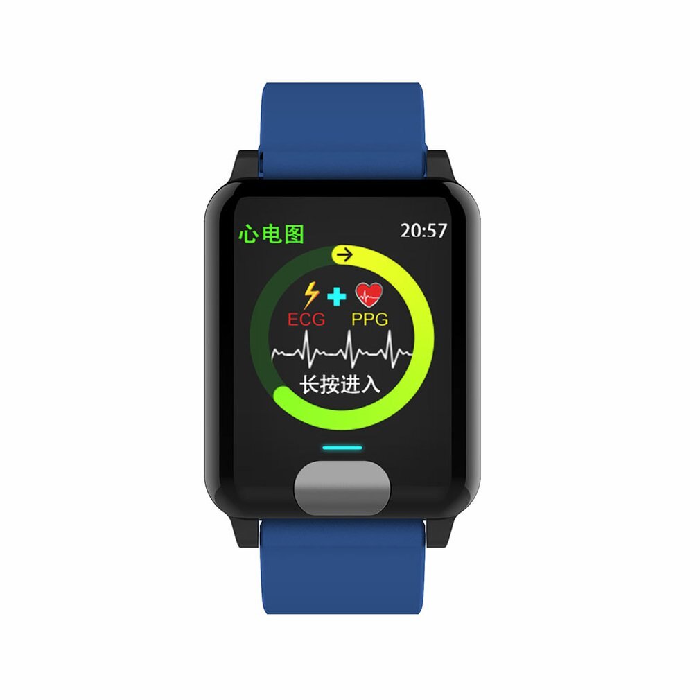 AD64 IP68 Waterproof 1.3 Inch Full Touch Screen Heart Rate Blood Smart Sports Watch