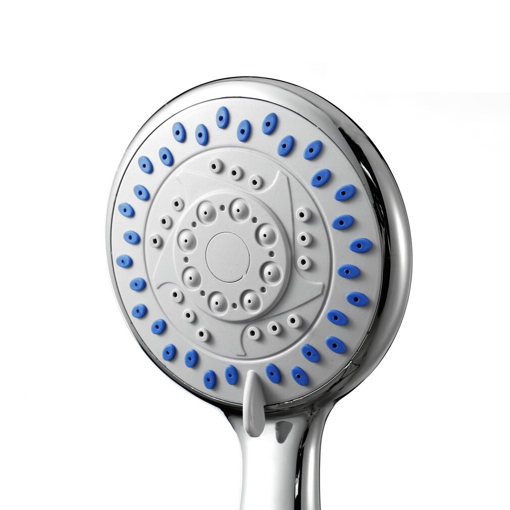 Large Function Chrome Bath Shower Head Handset Handheld Anti-limescale Universal