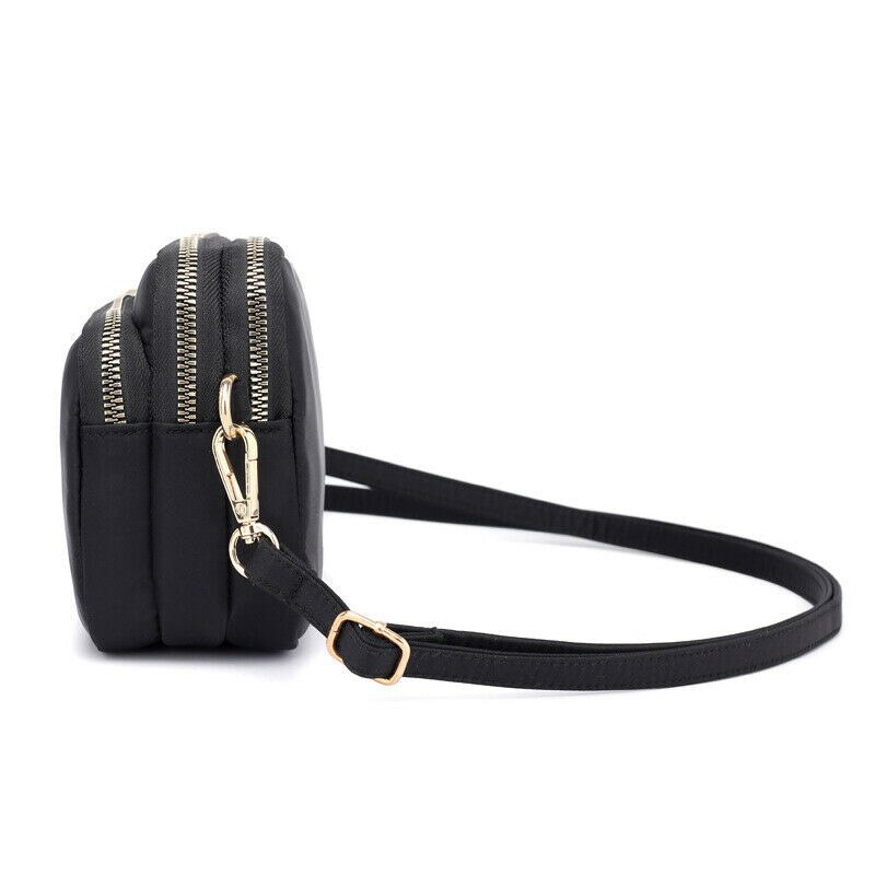 Bag Women Women Waterproof Solid Color Shoulder Bag Crossbody Nylon Messenger Small Purse Simple And Durable Bolsas