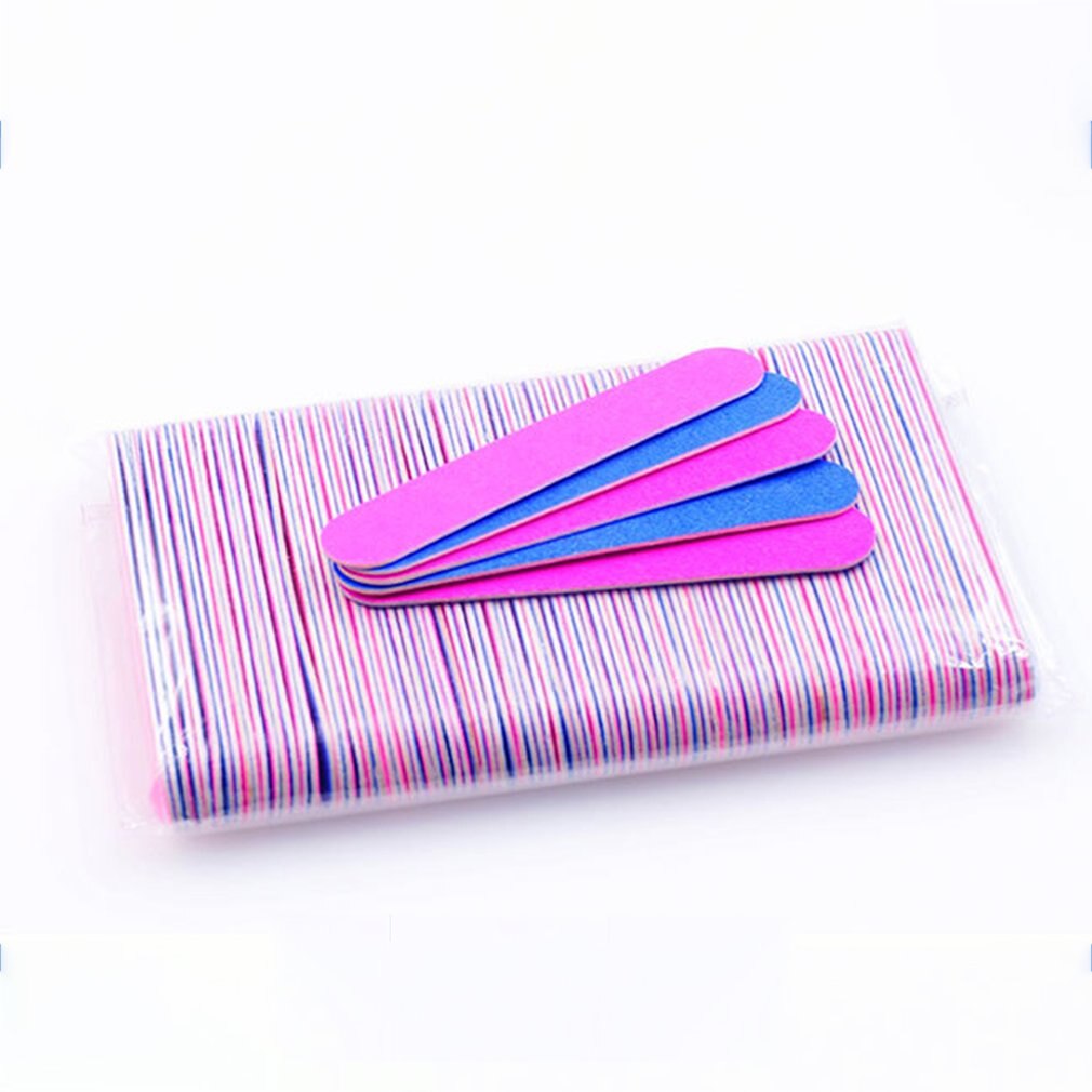 Eco-Friendly Manicure Polish Sanding Nail File Half Sanding Sandpaper Nail Sanding Blocks Grinding Polishing Tool