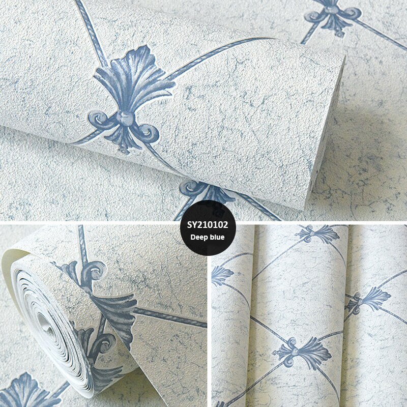 Papel tapiz 3D de imitación de mármol para pared, tapiz grueso de de imitación de cuero, entramado de diamantes para dormitorio, U169: SY210102