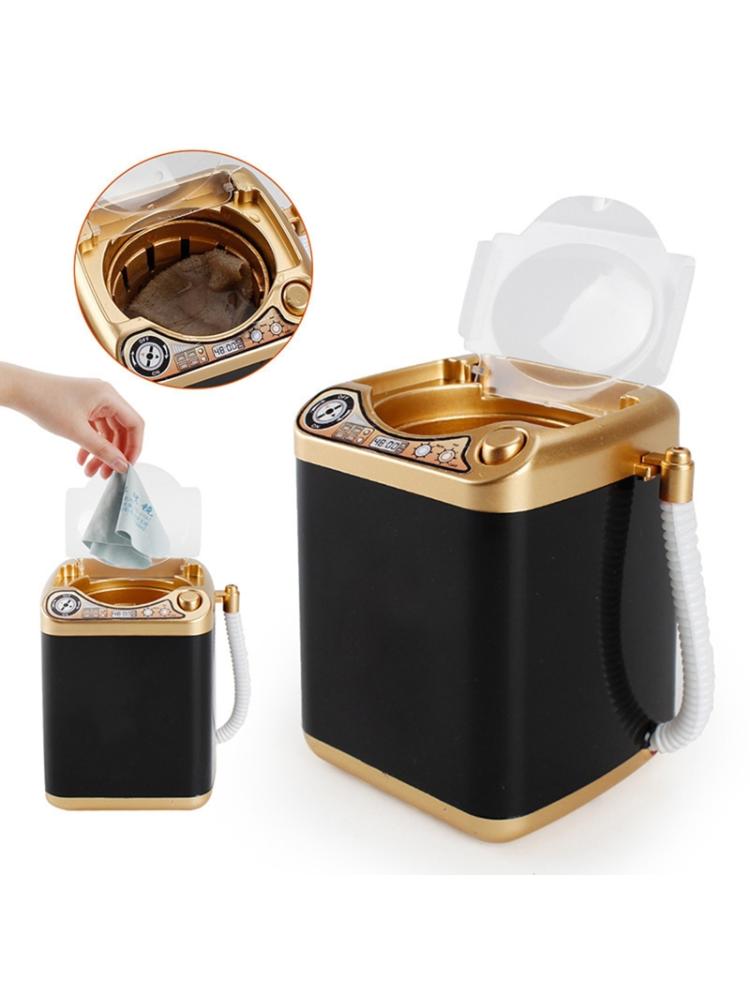 Automatic Mini Washing Machine Makeup Sponge Cleaner Make Up Powder Puff Cleaning Machine Makeup Sponge Clean Tool