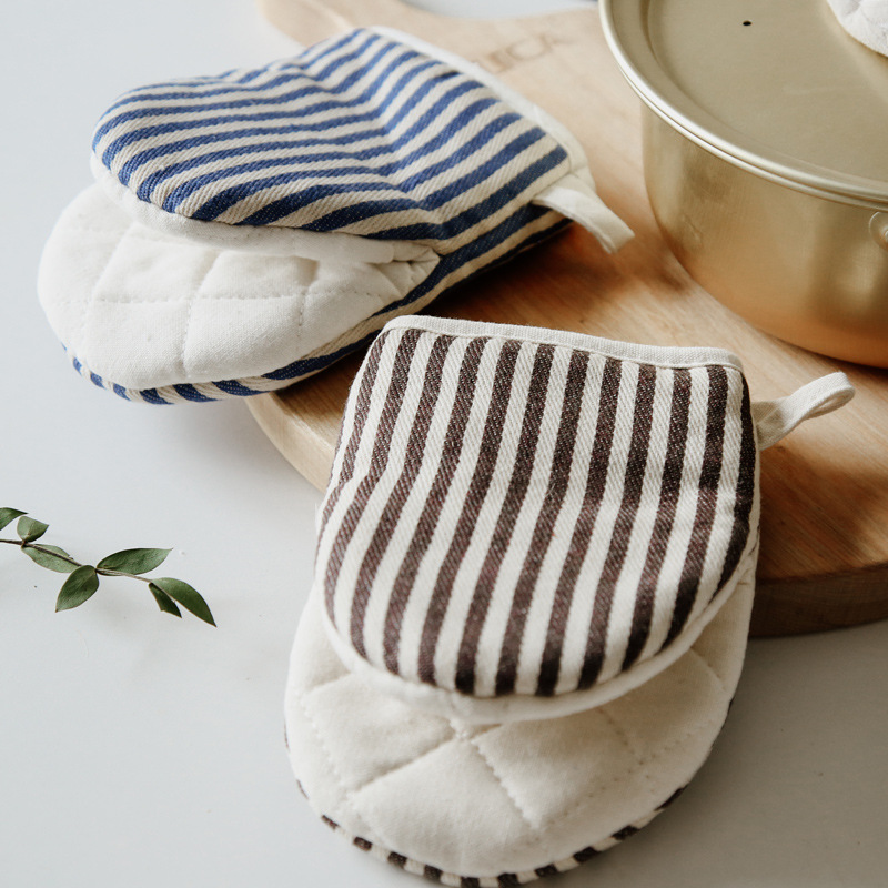 Gants isolants thermiques, manique de cuisine, Anti-brûlure, pour micro-ondes, résistants aux hautes températures, pour four de cuisson, 1 pièce