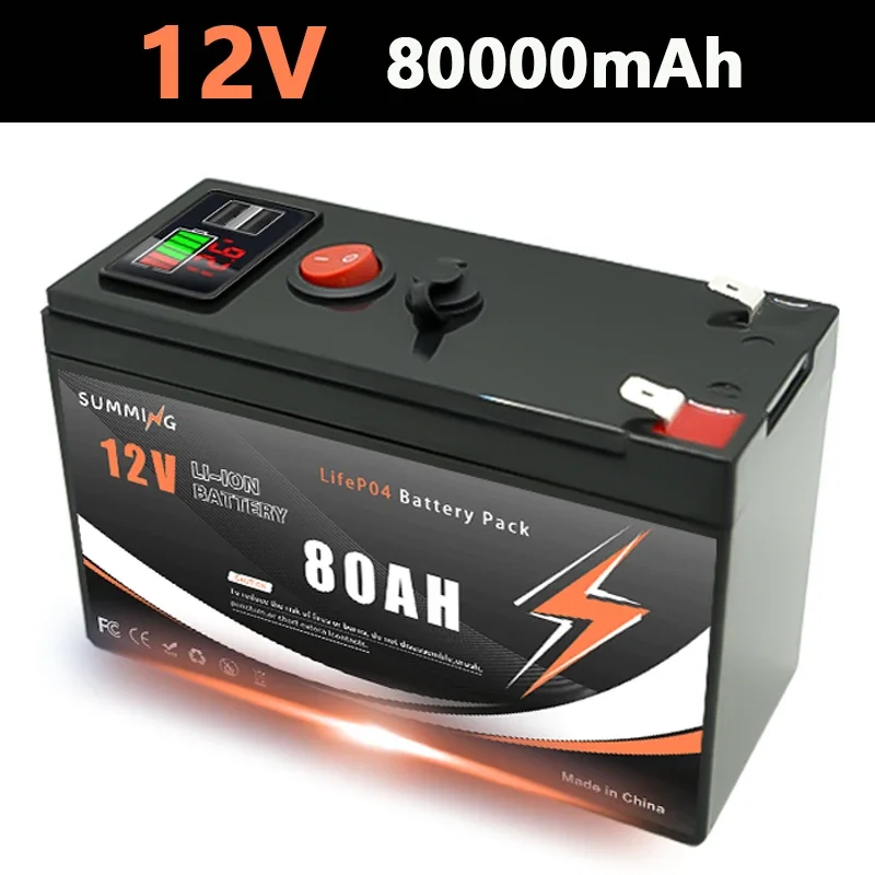 Batterie au Lithium LiFePO4 12V 150Ah, plus de 4000 Cycles profonds, pour UPS, détecteur de poissons de Kayak, panneau solaire, roues électriques, jouets, Scooter, Radio: Rose