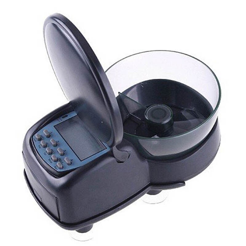 automatic fish feeder Auto Digital Aquarium Automatic tank Fish Feeder 4 feeding times setup