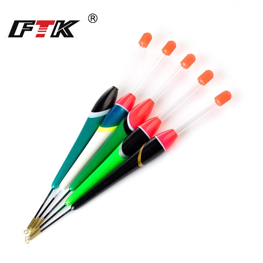 FTK 5 unids/lote abeto Barguzinsky 3g4g5g6g7g peso pesca Float de 18cm de longitud-20,5 cm flotar en la pesca de la carpa