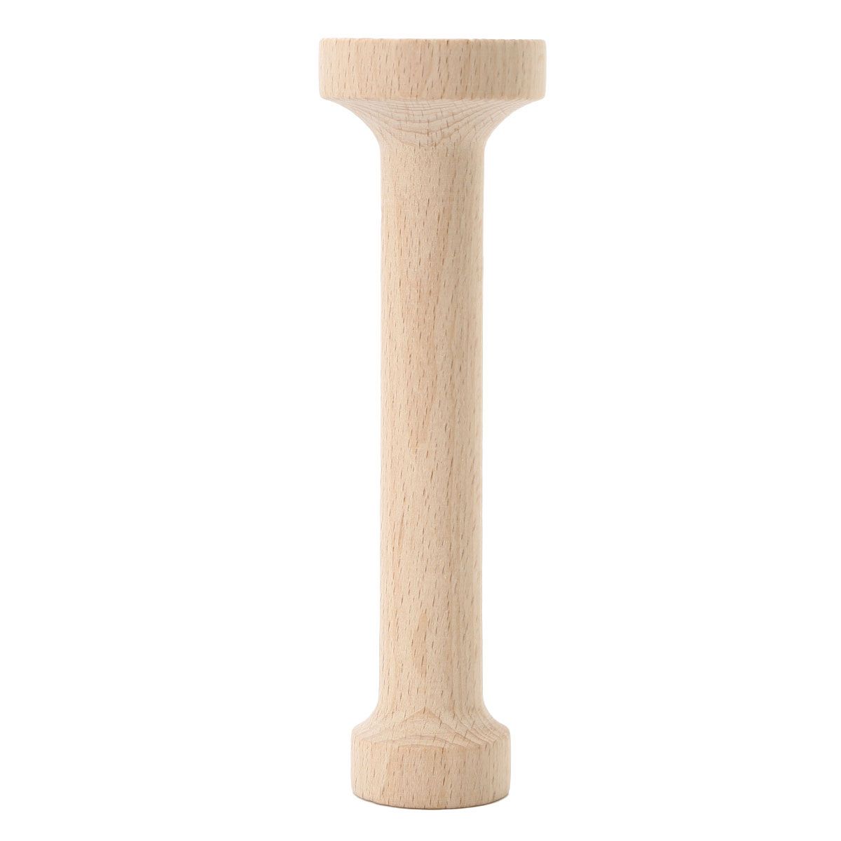 Kitchen Pie Egg Tart Pusher Wooden Double Sided Portable Tart Tamper Pastry Tools Dough Press Eggtart Mold: Chocolate